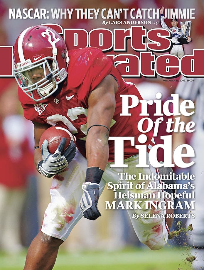 Mark Ingram's Sports Illustrated cover, Nov. 30, 2009